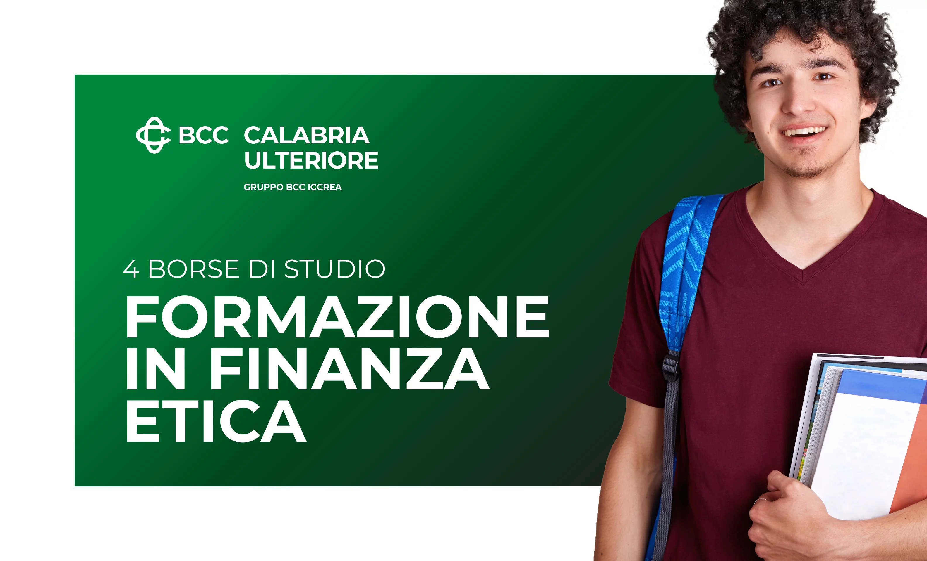 La BCC della Calabria Ulteriore investe nelle giovani generazioni con 4 Borse di Studio in Finanza Etica